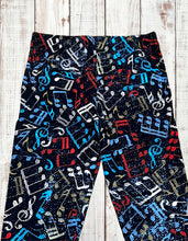 Load image into Gallery viewer, Buttery Soft Leggings -  Music Notes
