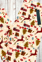 Load image into Gallery viewer, Buttery Soft Leggings - Eight Tiny Reindeer
