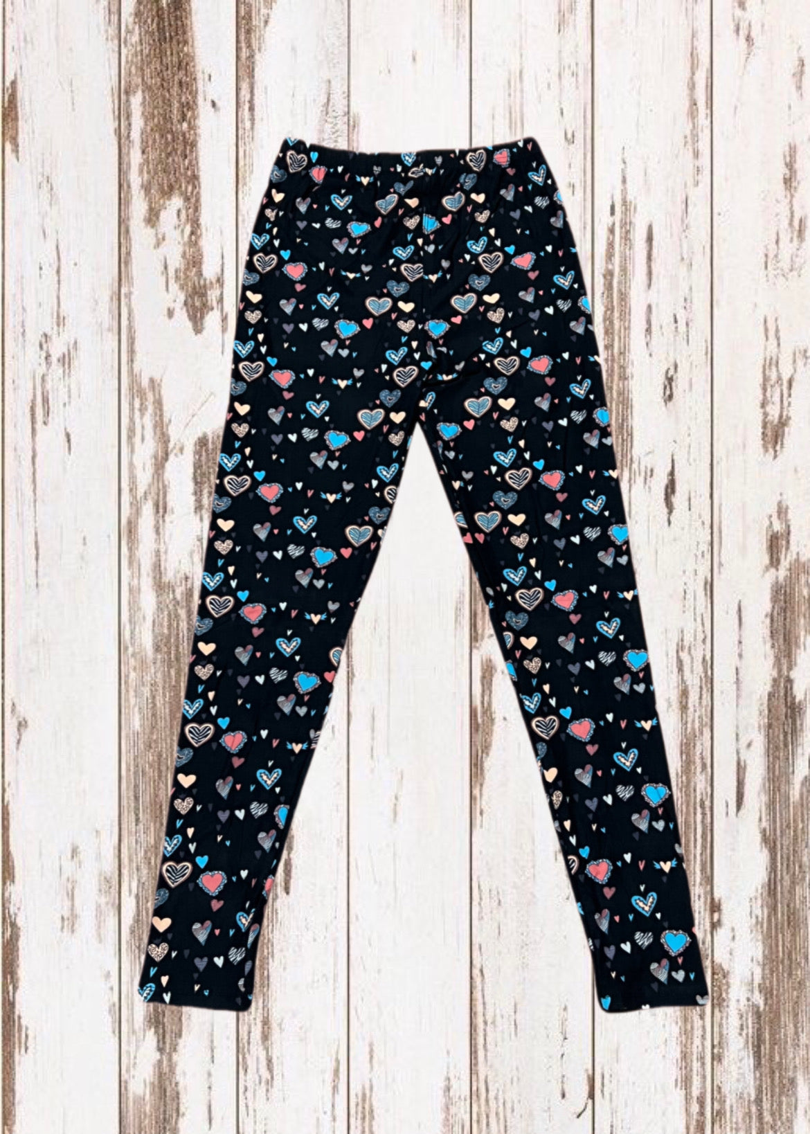 Buttery Soft Leggings - Hearts