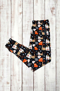 Buttery Soft Leggings - Christmas Cats