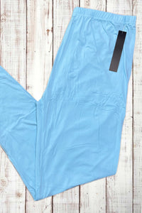 Buttery Soft Leggings - Solid Baby Blue