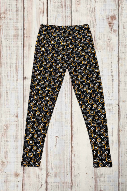 Buttery Soft Leggings - Halloween Spookiness