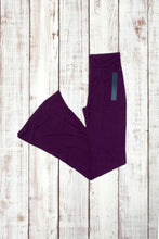 Load image into Gallery viewer, Buttery Soft Flared Leggings - Solid Wine Purple
