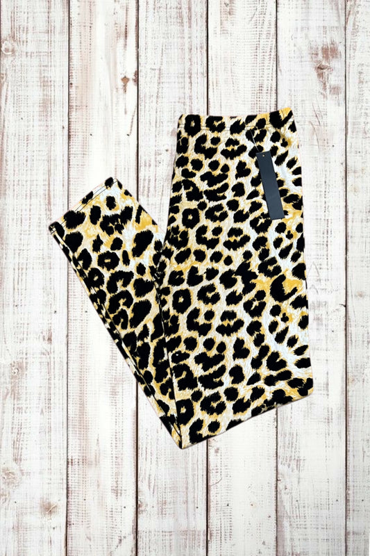Buttery Soft Leggings - Wild Cheetah