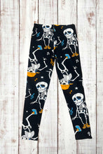 Load image into Gallery viewer, Buttery Soft Leggings - Skating Skelly
