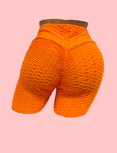 Load image into Gallery viewer, TikTok Biker Shorts &amp; Crop Top - Neon Orange
