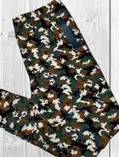 Load image into Gallery viewer, Buttery Soft Leggings - Digi Camo Tan/Olive/Brown
