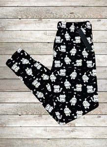 Buttery Soft Leggings - Purrrfect Kitty Print