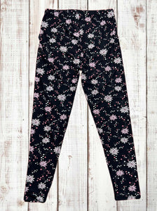 Buttery Soft Leggings - Pretty Pink Floral