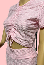 Load image into Gallery viewer, TikTok Biker Shorts &amp; Crop Top - Light Pink
