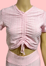 Load image into Gallery viewer, TikTok Biker Shorts &amp; Crop Top - Light Pink
