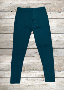 Buttery Soft Leggings - Solid Forest Green