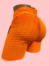 Load image into Gallery viewer, TikTok Biker Shorts &amp; Crop Top - Neon Orange
