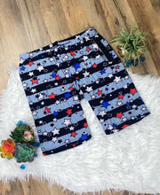 Load image into Gallery viewer, Buttery Soft Biker Shorts - Stars n’ Stripes
